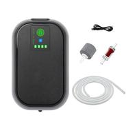 Aérateur Rechargeable - 2000mAh Aérateur Portable Compact | 1.5W Multifonction Extérieur - IDéal for Pêche Bateaux Kayaks Aquariums Seaux à Appâts, Bassins à Poissons Pour Un Fonctionnement Silencieux