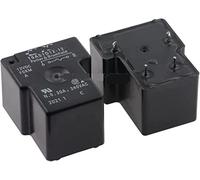 AERBNYEQP Relé 1 0pcs de Poder T9AS1D12-12 -24 12V 24V 30A 4PIN A Grupo Normalmente Abierto(12V)