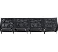AERBNYEQP Relé 5 unids/Lote relés de Potencia JZC-32F-005-HS3 JZC-32F-009-HS3 JZC-32F-012-HS3 JZC-32F-024-HS3 relé HF32F 5A 250VAC 4PIN(JZC 32F 024 HS3)