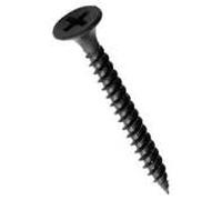 AERFAST AT10021 - Tornillo de placa de yeso negro (3,5 x 25 mm), color negro