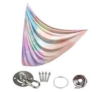 Aerial Silk - Tela elástica de 280 x 150 cm | de yoga | Plataforma aérea | Hamaca de yoga duradera y elástica para fitness, acrobacia y entrenamiento de flexibilidad, ideal para