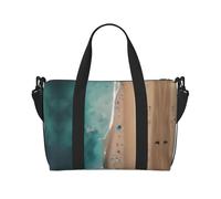 Aerial View of The Beach - Bolsa de viaje impermeable para gimnasio, deportes, vacaciones
