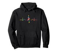 Aerialist Heartbeat Aerial Yoga Niños Aerial Silk Sudadera con Capucha