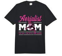Aerialist Mom The Idol El Mito ama el Air Yoga Aerialist Comfort Colors Adult Heavyweight T-Shirt
