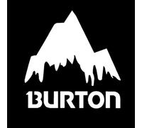 AeRko Burton Funny Burton Ski Mountain Ski Board Sticker Vinyl Car styling Decal Car Sticker Car Sticker DIY Auto Accessories (Color : BLANCO, Tamaño: 20CM)