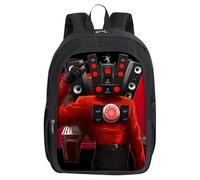 AeRko Skibidi Toilet Wiki - Mochila de doble capa, casual, para camarógrafos, viajes, moda, mochila con cremallera, D, talla única