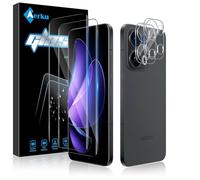 Aerku 2 Piezas 3D Cobertura total Protector de Pantalla para Oppo Reno 13 Pro con 2 Piezas Protector de Lente de Cámara, 9H Ultra Resistente Cristal Templado