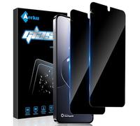 Aerku 2 Piezas Protector de Pantalla de Privacidad Cobertura Completo para Xiaomi Mi 14, [Sin Burbujas] Alta Sensibilidad Anti Espía Cristal Templado