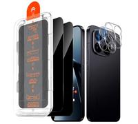 Aerku Protector de pantalla de privacidad para Xiaomi 17T 5G para cristal templado, 2 unidades [instalación automática] Privacy Film, 2 unidades de protección de cámara, cristal protector antiespía