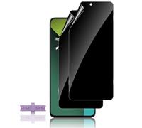 Aerku Protector de Pantalla de Privacidad para Xiaomi Redmi Note 13 Pro 5G (NON 4G), 2 Piezas Lámina Flexible de TPU 3D, Sin Burbujas, Privacy Anti Espía Compatible Con Huella Dactilar