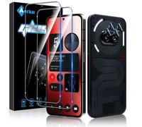 Aerku Protector de Pantalla para Nothing Phone 2A / 2A Plus y Protector Lente Cámara [2+1 Piezas], 0.33MM HD Dureza 9H Ultra Resistente Cristal Templado Vidrio Templado