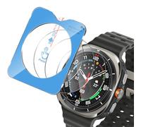 Aerku Protector de Pantalla para Samsung Galaxy Watch Ultra 47MM, [3 Pièces] 9H Alta Sensibilidad Resistente a Arañazos Cristal Templado Vidrio con Ayuda de Posicionamiento para la Instalación