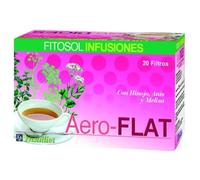Aero Flat Infusión Digestiva 20 Filtros - Hinojo, Anís y Melisa, Alivio de Gases y Pesadez, Bienestar Digestivo Natural