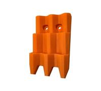 Aero Pin Wall Caddy - Soporte de dardos de seis ranuras, protector de punta de precisión, preservación de equipos, producto de exhibición atlética, accesorio de práctica en casa, pizarra estándar