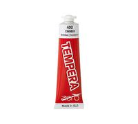 AERO Tempera monocolor, 12 tubos de 7,5 ml cada uno, no tóxico, colores brillantes e intensos, muy pigmentado, se puede pintar con agua, adecuado para numerosas técnicas de pintura, bermellón