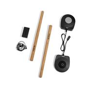 AeroBand PocketDrum2 MAX Juego de batería electrónica, baquetas de aire, pedales y adaptador Bluetooth, toca en cualquier lugar y en cualquier momento, 8 tonos y USB Midi, regalo para adolescentes y