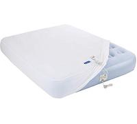 AeroBed Luxury Collection Extra Comfort - Cama inflable de 12 pulgadas de alto con bomba eléctrica de 120 V CA integrada y cubierta de forro polar extraíble (tamaño completo)