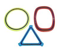 Aerobie 3 Anillos voladores en Paquete Combinado Ring Orbiter Boomerang y Pro Blade, Medium (Spin Master 6064517)