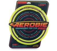 Aerobie Ring Wurfring mit Durchmesser, gelb Pro Flying-Anillo de lanzamiento (33 cm de diámetro), color amarillo, (Spin Master 6046389)