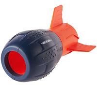 Aerobie Super Sonic Fin Catch Football - Juguete para Exteriores de Material Suave para niños y Adultos a Partir de 8 años, Color Azul y Naranja