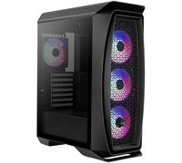 Aerocool Caja PC Aero One Frost Micro ATX con ventana lateral y 4 ventiladores Negro