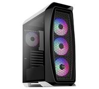 Aerocool Aero One Frost Cristal Templado USB 3.1 RGB Blanca