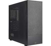Aerocool CIPHERBKV1, Caja PC ATX, Montaje Vertical GPU, Frontal Mesh + Rejilla Lateral, Negro