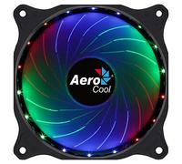 AEROCOOL COSMO12FRGB, Ventilador 12 cm conector Molex, Iluminación LED RGB fija
