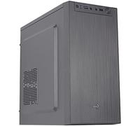 Aerocool cs108bkv1, caja pc compacta micro atx, aluminio pulido, venti