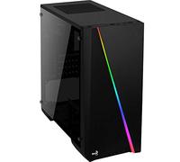Aerocool Cylon Mini, Caja de PC ATX, RGB, Ventilador Trasero 12cm, Negro