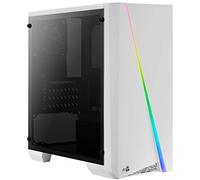 Aerocool Cylon Mini, caja PC Micro ATX blanco RGB 13, ventana, ventilador 8cm