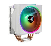 Aerocool, CYLON4FW, Disipador CPU ARGB Blanco, TDP 145W, Ventilador ARGB 12cm, HCTT