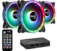 Aerocool Ventilador DUO12PRO, 3x 12cm Argb Fan KIT