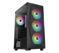 AeroCool Falcon ARGB Midi Torre Negro