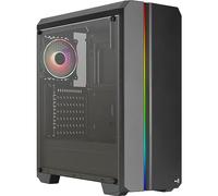 Aerocool Genesis ARGB Cristal Acrílico USB 3.0 Negro