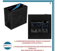 AeroCool LUX550 Fuente de Alimentación PC 550W 80 Plus Bronze Alto Eficiencia -