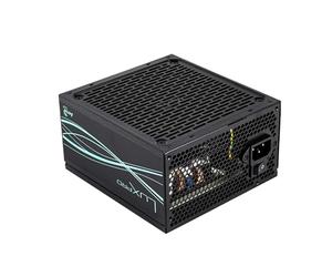 Aerocool LUXPRO550, Fuente de Alimentación 550W, Certificado 80Plus Bronze 230V EU, Eficiencia +88%, Condensadores Japoneses 105°C, Ventilador FDB 14cm con Tecnología APFC, 5 Años de Garantía, Negro
