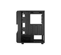 AEROCOOL PGS Menace Saturn RGB-G-BK-V1 Black Mid Tower PC Case