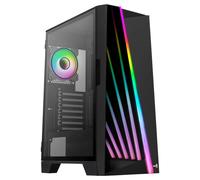 Aerocool Mirage ARGB Cristal Templado USB 3.0 Negro