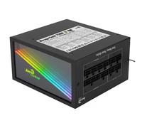 Aerocool MIRAGEGOLD 750W Fuente de Alimentación PC Modular RGB 80 Plus Gold, Condensadores Japoneses