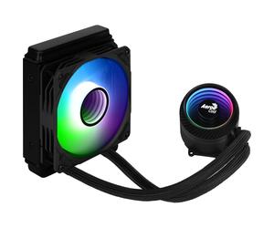 AEROCOOL Mirage L120 ARGB Negro - Kit de enfriamiento de refrigeración por agua de CPU de 120 mm