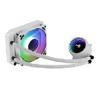 Aerocool - MIRAGEL120W Refrigeración Líquida CPU Ventilador 12cm ARGB TDP 200W Blanco