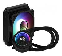 Aerocool - MIRAGEL120 Refrigeración Líquida CPU Ventilador 12cm ARGB TDP 200W Negro