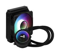 Aerocool MIRAGEL120, Refrigeración Líquida CPU, Ventilador 12cm ARGB, TDP 200W, Negro
