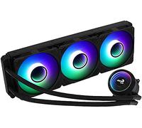 Aerocool MIRAGEL360, Refrigeración Líquida CPU, 3 Ventiladores 120mm ARGB, TDP 550W, Negro