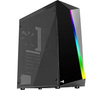 Aerocool SHARD, caja de PC, ATX, panel acrílico, RGB 13 modos, ventilador 12cm