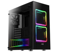 Aerocool Tor RGB Cristal Templado USB 3.0 Negra