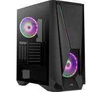 Aerocool Visor RGB Cristal Templado / Negro - Caja/Torre