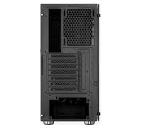 Aerocool zauron saturn mid tower pc gaming case with tempered glass wi