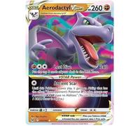 Aerodactyl VSTAR 093/196 - Tarjeta de Pokémon VSTAR (espada y escudo de origen perdido) + 1 cargador superior TitanCards®